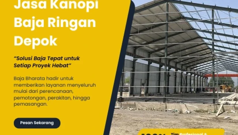jasa kanopi baja ringan depok