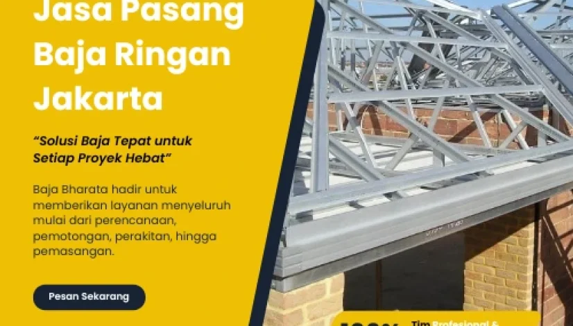 Jasa Pasang Baja Ringan Jakarta