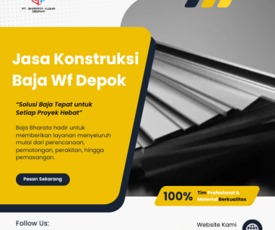 Jasa Konstruksi Baja Wf Depok