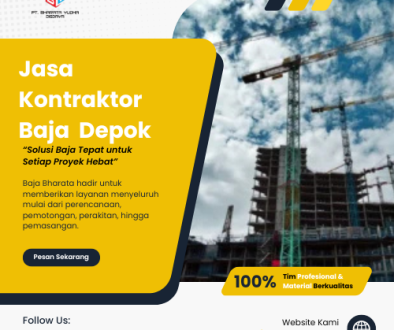 Jasa Kontraktor Baja Depok