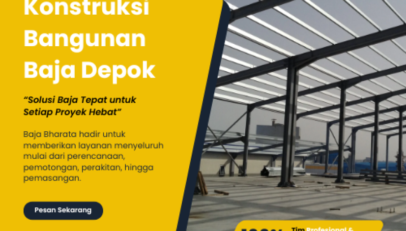 Konstruksi Bangunan Baja Depok